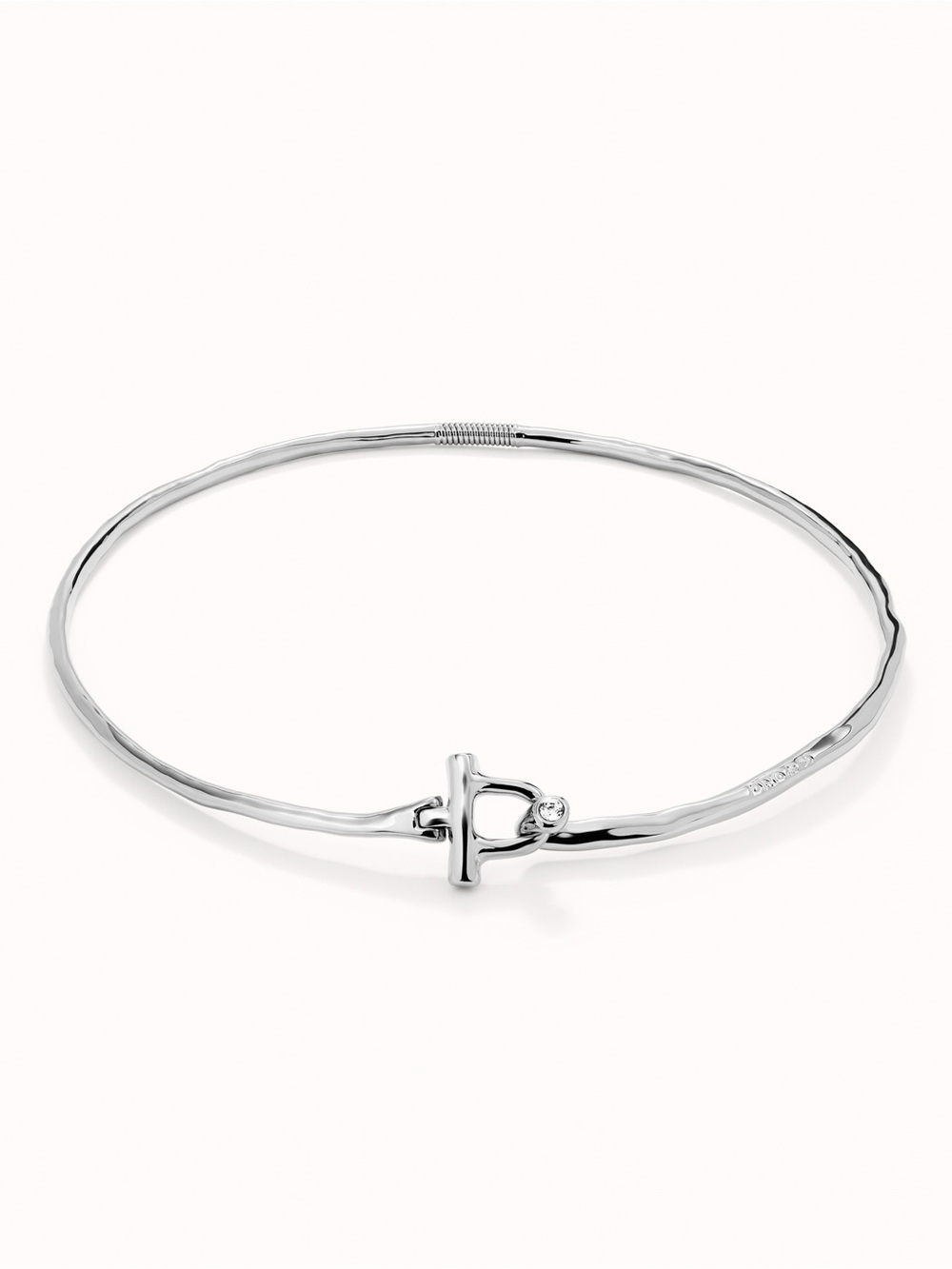 UNO de 50 Silver Small Clasp Necklace